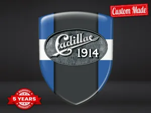 Cadillac Emblema Cupola Racing Premium Badge Limitato